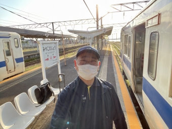 吉松駅から都城駅の乗車記録(乗りつぶし)写真