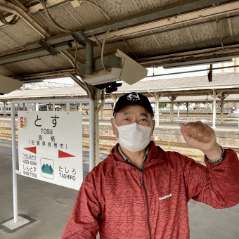 肥前山口駅から鳥栖駅の乗車記録(乗りつぶし)写真
