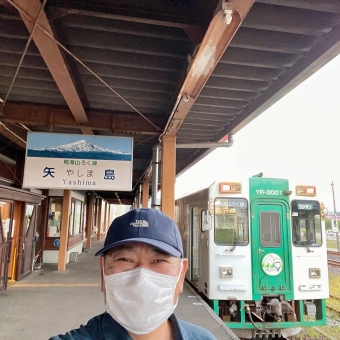 羽後本荘駅から矢島駅:鉄道乗車記録の写真