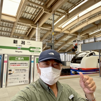 新発田駅から新潟駅:鉄道乗車記録の写真