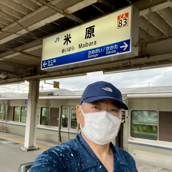 米原駅から山科駅:鉄道乗車記録の写真