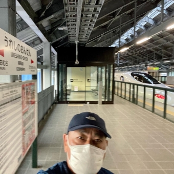 長崎駅から嬉野温泉の乗車記録(乗りつぶし)写真