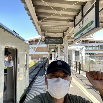 石巻駅から女川駅の乗車記録(乗りつぶし)写真