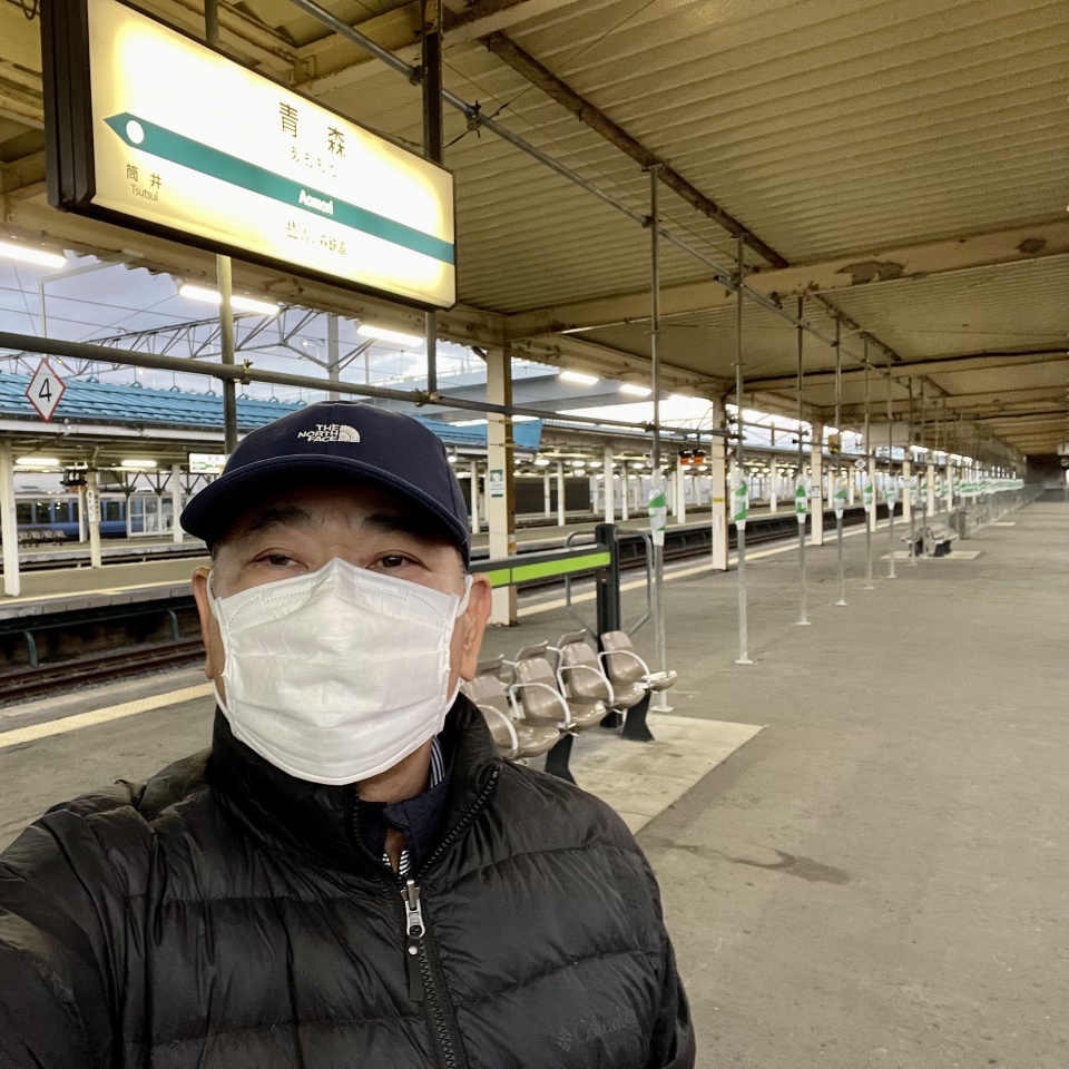 鉄道乗車記録「青森駅から野辺地駅」駅名看板の写真(1) by RTファン 撮影日時:2022年11月25日