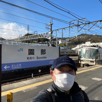 亀岡駅から園部駅:鉄道乗車記録の写真
