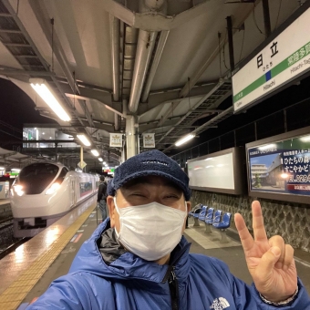 いわき駅から日立駅の乗車記録(乗りつぶし)写真