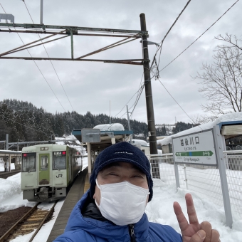 越後川口駅から戸狩野沢温泉駅:鉄道乗車記録の写真