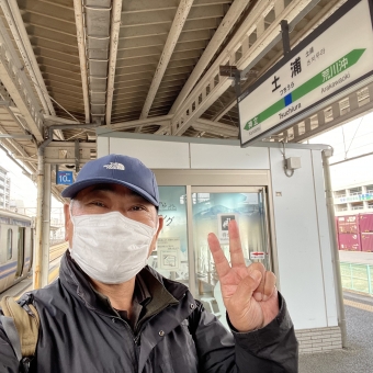 水戸駅から土浦駅:鉄道乗車記録の写真