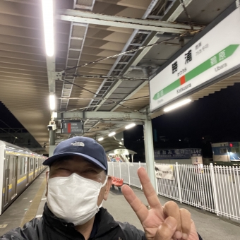 千葉駅から勝浦駅の乗車記録(乗りつぶし)写真