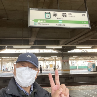 大宮駅から赤羽駅:鉄道乗車記録の写真