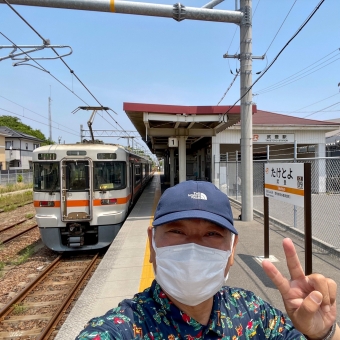 武豊駅から大府駅の乗車記録(乗りつぶし)写真