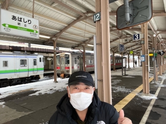遠軽駅から網走駅:鉄道乗車記録の写真