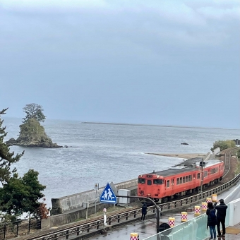 雨晴駅から高岡駅の乗車記録(乗りつぶし)写真