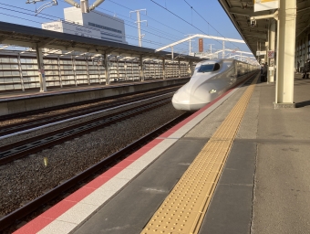 姫路駅から東京駅の乗車記録(乗りつぶし)写真