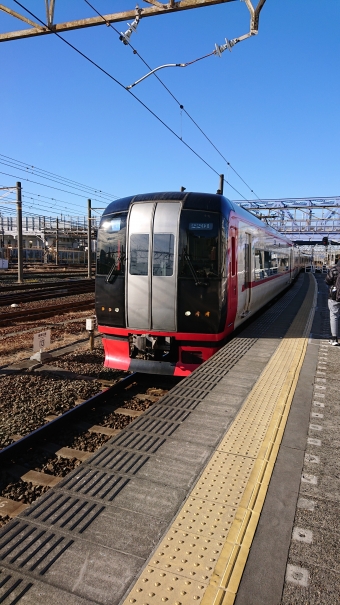 豊橋駅から名鉄岐阜駅の乗車記録(乗りつぶし)写真