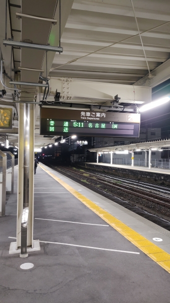春日井駅から名古屋駅:鉄道乗車記録の写真