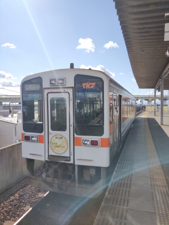 勝川駅から枇杷島駅の乗車記録(乗りつぶし)写真