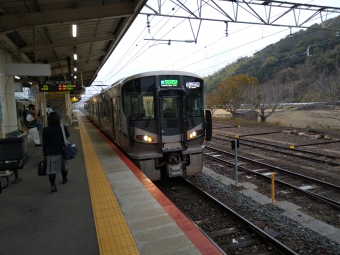 御坊駅から紀伊田辺駅の乗車記録(乗りつぶし)写真