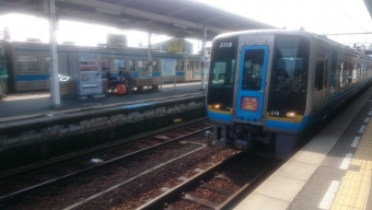 多度津駅から丸亀駅の乗車記録(乗りつぶし)写真