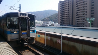 坂出駅から丸亀駅の乗車記録(乗りつぶし)写真
