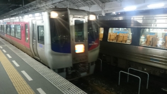 高松駅から大歩危駅の乗車記録(乗りつぶし)写真