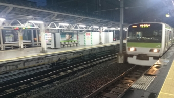 秋葉原駅から東京駅の乗車記録(乗りつぶし)写真