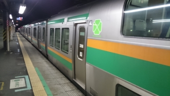 高崎駅から早川駅の乗車記録(乗りつぶし)写真