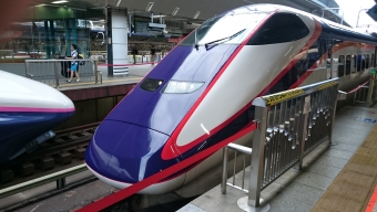 東京駅から新庄駅の乗車記録(乗りつぶし)写真