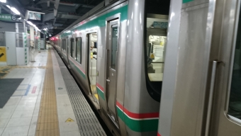 仙台駅から山形駅の乗車記録(乗りつぶし)写真