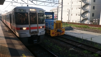刈谷駅から米原駅の乗車記録(乗りつぶし)写真