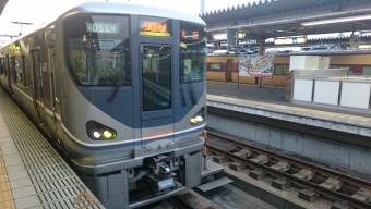福知山駅から大阪駅の乗車記録(乗りつぶし)写真