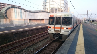 刈谷駅から米原駅の乗車記録(乗りつぶし)写真