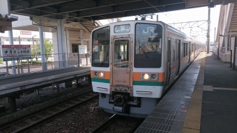 六合駅から島田駅の乗車記録(乗りつぶし)写真