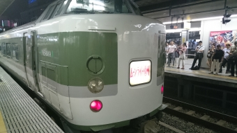 新宿駅から松本駅:鉄道乗車記録の写真