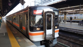 名古屋駅から伊勢市駅の乗車記録(乗りつぶし)写真
