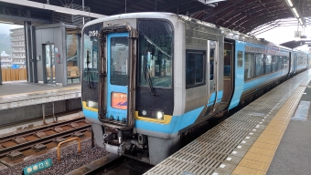 高知駅から土佐入野駅の乗車記録(乗りつぶし)写真