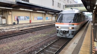 津駅から名古屋駅の乗車記録(乗りつぶし)写真