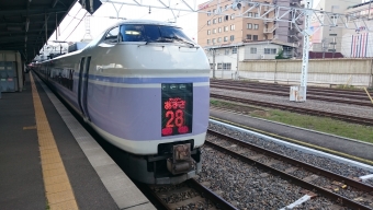 松本駅から新宿駅:鉄道乗車記録の写真