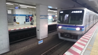 門前仲町駅から九段下駅の乗車記録(乗りつぶし)写真