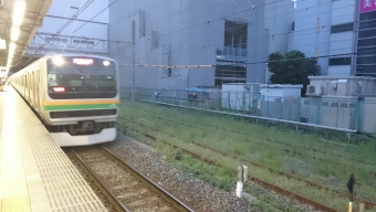 川崎駅から小田原駅の乗車記録(乗りつぶし)写真