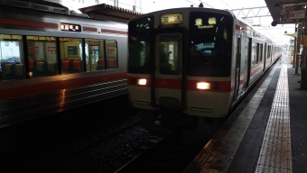 刈谷駅から岡崎駅の乗車記録(乗りつぶし)写真