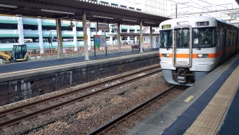 刈谷駅から豊橋駅の乗車記録(乗りつぶし)写真
