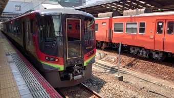 岡山駅から宇多津駅の乗車記録(乗りつぶし)写真