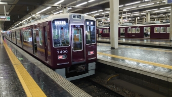 大阪梅田駅から淡路駅:鉄道乗車記録の写真