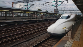 小田原駅から名古屋駅の乗車記録(乗りつぶし)写真