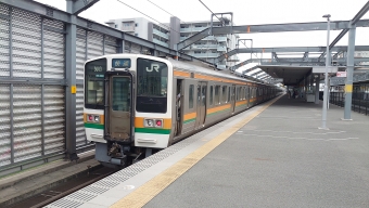 多治見駅から勝川駅の乗車記録(乗りつぶし)写真