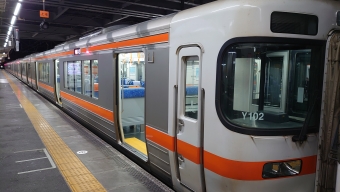 豊橋駅から刈谷駅の乗車記録(乗りつぶし)写真