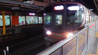 京橋駅から鶴橋駅の乗車記録(乗りつぶし)写真