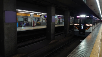 七条駅から京橋駅の乗車記録(乗りつぶし)写真