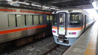 豊橋駅から新城駅の乗車記録(乗りつぶし)写真